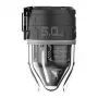 Flextail Max Pump 3 Tragbare Luftpumpe (Schwarz) – 300 L/min, 500 Lumen LED, IPX4, USB-C
