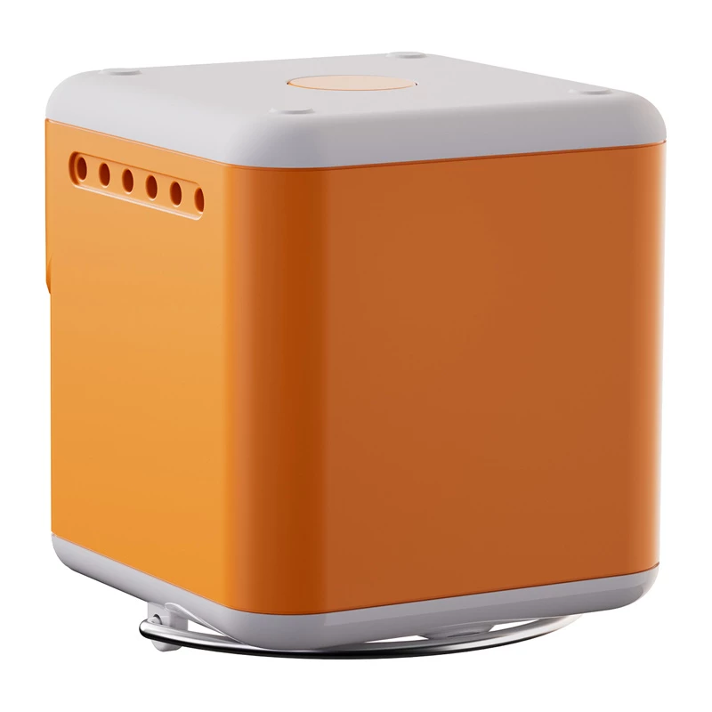 Flextail Nano Pump 5C2 Tragbare Luftpumpe (Orange) – USB-C wiederaufladbar, 180 L/min, IPX4