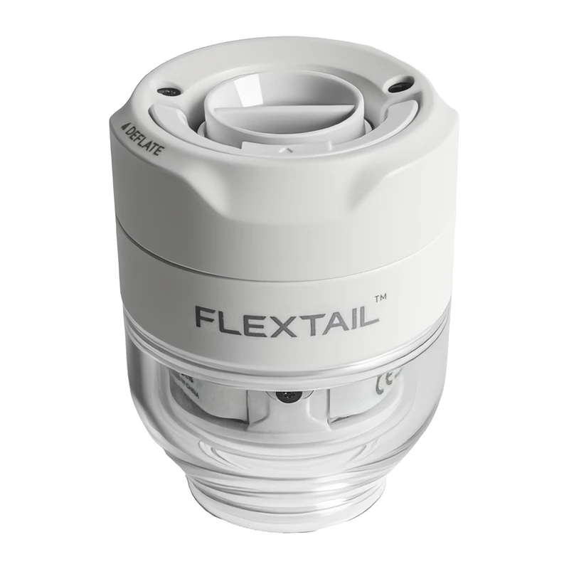 FLEXTAIL Tiny Pump 3X Electric Pump (Weiß) - 180 L/min, USB-C wiederaufladbar, IP44, integrierte LED