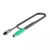 FNIRSI 210 Lötspitzenhalter für T210/T245/JBC210/JBC245 Spitzen, Aluminiumlegierungsständer mit 8 Plätzen, ESD-sicher, Schwarz