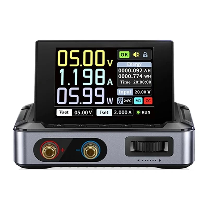 FNIRSI DPS150 PD Einstellbares DC-Netzteil 150W 0-28V 0-5A USB-C PD & DC-Eingang TFT-Display