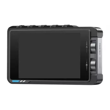 FNIRSI DS215H Oszilloskop – 100 MHz, 500 MS/s, 1 Kanal, integrierter Funktionsgenerator, 2,8 inch TFT-LCD, USB Typ-C, Akku, Schwarz