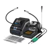 FNIRSI DWS-200F 200W Lötstation mit 2,4 inch IPS-Bildschirm, PID-Regelung, C245/C210 Spitzen