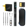 FNIRSI HS-02B F 100 W Smart Lötkolben mit USB-C PD, OLED-Display, Schnellheizung