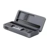 FNIRSI HS-02B Plus Tool Box 100W USB-C PD Lötkolben mit 0,87 inch OLED-Display, 80-420°C, 6s Aufheizzeit, Aluminiumlegierungsgehäuse, einstellbarer Schlaf-/Abschaltmodus, Firmware-Upgrade-fähig