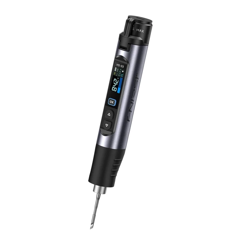 FNIRSI HS-03 Plus USB-C Lötkolben 65W mit OLED-Display