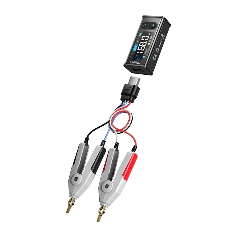 FNIRSI LCR-ST2 Plus LCR-Tester – 2,8-Zoll-TFT, 100Hz-100kHz, L/C/R/ESR/D/Q, wiederaufladbar