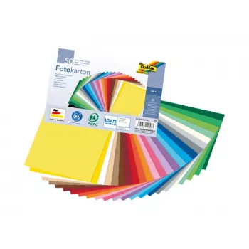 Folia 614/50 21 - Violett - Uni - A4 (210 x 297 mm) - 300 g/m² - 50 Blatt - Deutschland