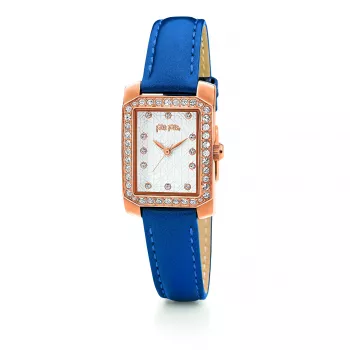 FOLLI FOLLIE Donatella Damen Quarz Analog Uhr WF13B053SSA 20mm Silber Edelstahl