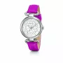 Folli Follie Donatella Damen Quarz Analog Uhr WF15T030SPW 30mm Silber Edelstahl