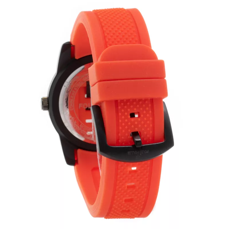 Folli Follie Donatella Damen-Quarzuhr WT13K002ZPR 38mm Roségold-Ton Edelstahlgehäuse Pinkes Lederarmband