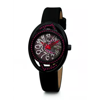 Folli Follie Dynasty Damen-Quarzuhr WF1E007SSR 35mm Roségold Edelstahl