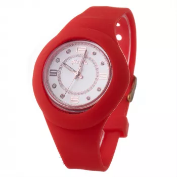 FOLLI FOLLIE Heart4Heart Damenuhr WF13P020ZSR 40mm Roségold Edelstahl Mesh-Armband Quarz Analog