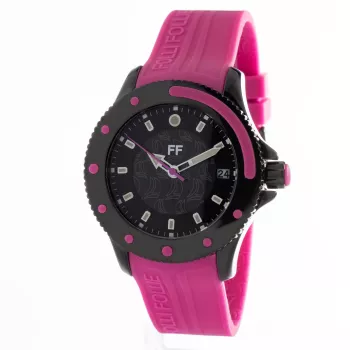 FOLLI FOLLIE MAN WF1Y002ZDP 40mm Edelstahl Quarz Uhr
