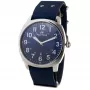 Folli Follie Herrenuhr WT14T0015DV 40mm Edelstahl Quarz Analog Schwarzes Zifferblatt Lederarmband