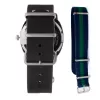 FOLLI FOLLIE Unisex Watch WT14T0015DSDF 40mm Stainless Steel Quartz Analog Black Dial Silicone Strap