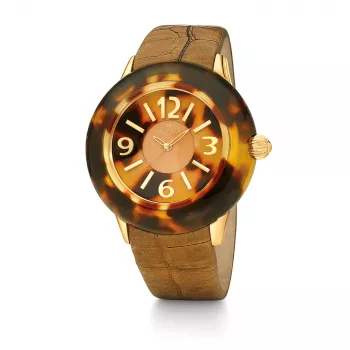 Folli Follie Damenuhr WF8G034SSB 45mm Roségold Edelstahl