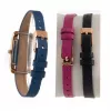 Folli Follie WF13B064SPWA Damen Quarz Analoguhr - Weißes Lederarmband, 34mm Roségold-Gehäuse