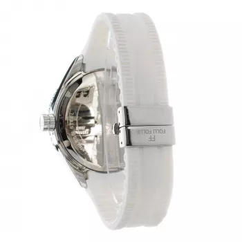 FOLLI FOLLIE Damenuhr WF0T027ZDL 42mm Weißes Leder