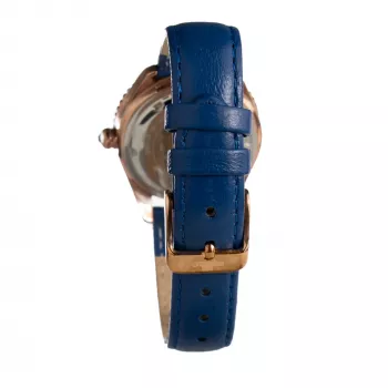 FOLLI FOLLIE Damenuhr WF1B032SSU 36mm Edelstahl Quarz Analog Weißes Zifferblatt Silbernes Armband