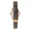 Folli Follie Woman WF1B006STM 30mm Quarz-Analog-Armbanduhr mit weißem Lederarmband