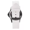 Folli Follie Woman WF1Y002ZDW 42mm Quarz Analog Uhr Weißes Lederarmband