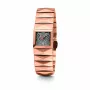 Folli Follie Damen Quarz Analog Uhr WF1R009BSG 32mm Roségold Edelstahl Weiß Leder