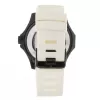 Folli Follie Damen Quarz Analoguhr WT13P001ZPW 45mm Edelstahl Weiß Leder