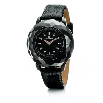 FOLLI FOLLIE Damenuhr WF0E046SSK 38mm Edelstahl Quarz Analog Silber