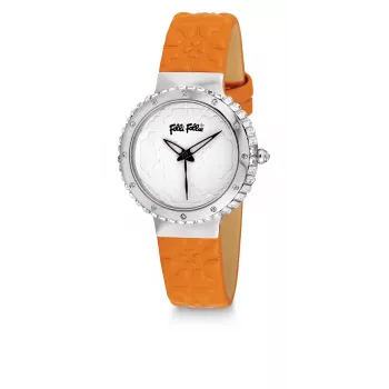 Folli Follie Damenuhr WF13A032SPW 28mm Roségold-Ton Edelstahl