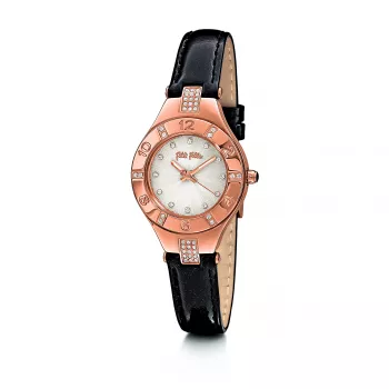 FOLLI FOLLIE Damenuhr WF14B004SS 30mm Roségold Edelstahl
