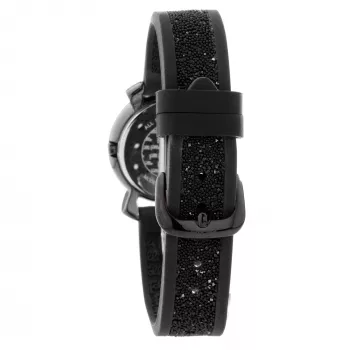 FOLLI FOLLIE Damenuhr WF15T013ZSA Santorini Flower 28mm Roségold-Ton Edelstahl Weißes Leder