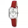 FOLLI FOLLIE Damenuhr WF19T005SPW 32mm Edelstahl Quarz Analog Weißes Zifferblatt Silbernes Mesh