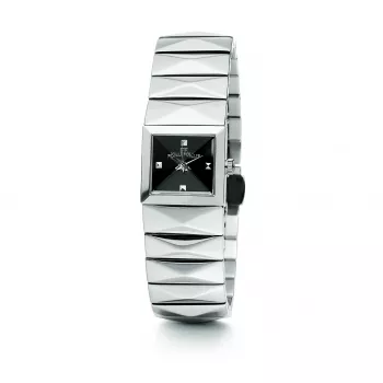 FOLLI FOLLIE Damenuhr WF1T009BDK 20mm Edelstahl Quarz Analog
