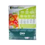 FoodSaver Macom 3201 Rechteckiges Lebensmittelaufbewahrungs-Set mit Spender, 32-teilig, Weiß/Klar