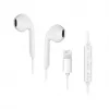 Forcell F-Audio HR-ME25 Lightning In-Ear-Kopfhörer mit Mikrofon und Fernbedienung, Weiß
