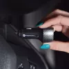 Forcell F-Energy Carbon Car Charger USB-C QC3.0 PD 20W mit USB-C auf Lightning Kabel CC50-1C Schwarz