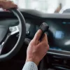 Forcell F-Energy Carbon Car Charger USB-C QC3.0 PD 20W mit USB-C auf Lightning Kabel CC50-1C Schwarz