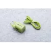 Forcell F-Energy GaN III VT-41 33 W GaN-Wandladegerät, 1x USB-C PD 3.0/PPS & 1x USB-A QC 4.0, Grün