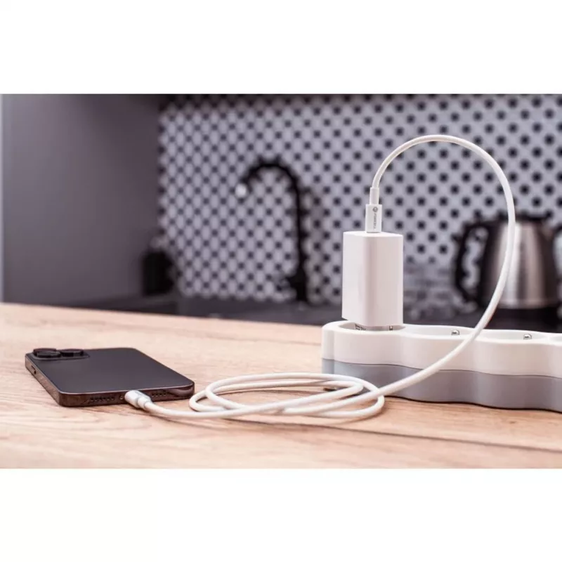 Forcell F-Energy USB-C auf USB-C Kabel QC4.0 PD 5A 100W 3m Weiß C339