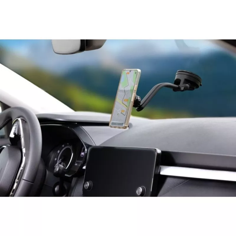 Forcell F-Grip MagLuxe Magnetischer Auto-Handyhalter – Windschutzscheibe, Armaturenbrett, Lüftung – Schwarz