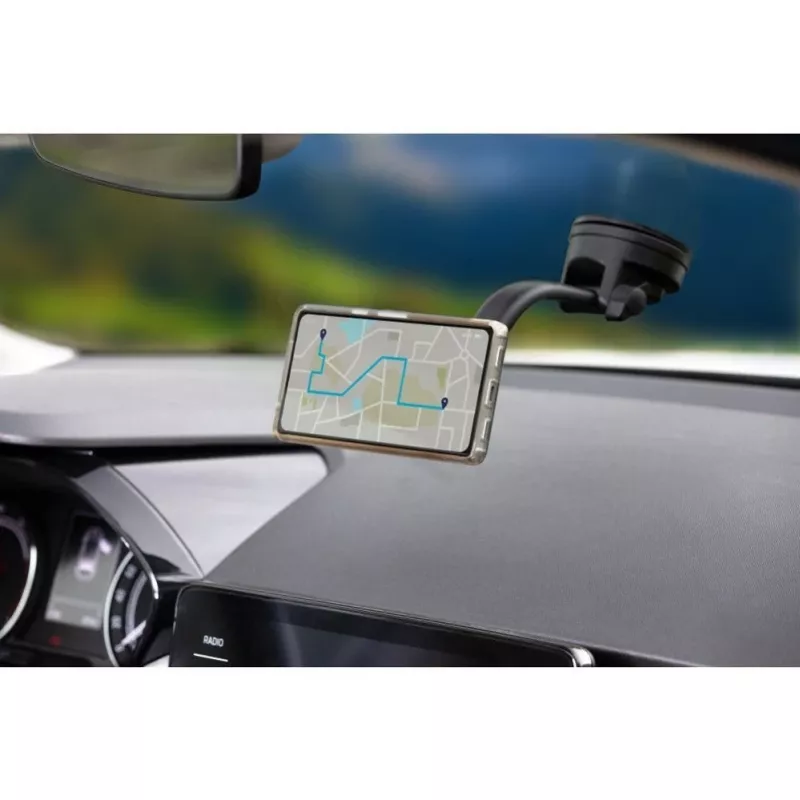Forcell F-Grip MagLuxe Magnetischer Auto-Handyhalter – Windschutzscheibe, Armaturenbrett, Lüftung – Schwarz