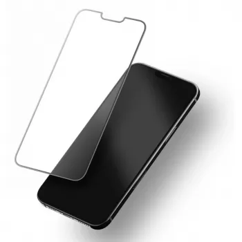 Forcell Ultra Clear Glass Panzerglas Displayschutzfolie für Samsung Galaxy S22 / S23 - Schwarz