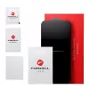Forcell Ultra Clear Glass Tempered Glass Screen Protector für Xiaomi Redmi 14C, schwarzer Rahmen