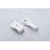Forcell VT-41 GaN III 33W Wandladegerät mit 1x USB-C PD 3.0 & 1x USB-A QC 4.0 (Weiß)
