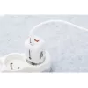 Forcell VT-41 GaN III 33W Wandladegerät mit 1x USB-C PD 3.0 & 1x USB-A QC 4.0 (Weiß)