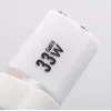 Forcell VT-41 GaN III 33W Wandladegerät mit 1x USB-C PD 3.0 & 1x USB-A QC 4.0 (Weiß)