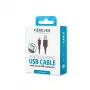 Forever MicroUSB 1A Kabel Schwarz