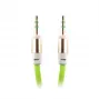 Forever Universal AUX-Kabel 3,5mm Grün 1m