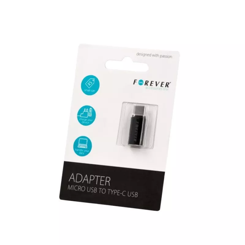 Forever Universal Micro USB auf USB-C Adapter